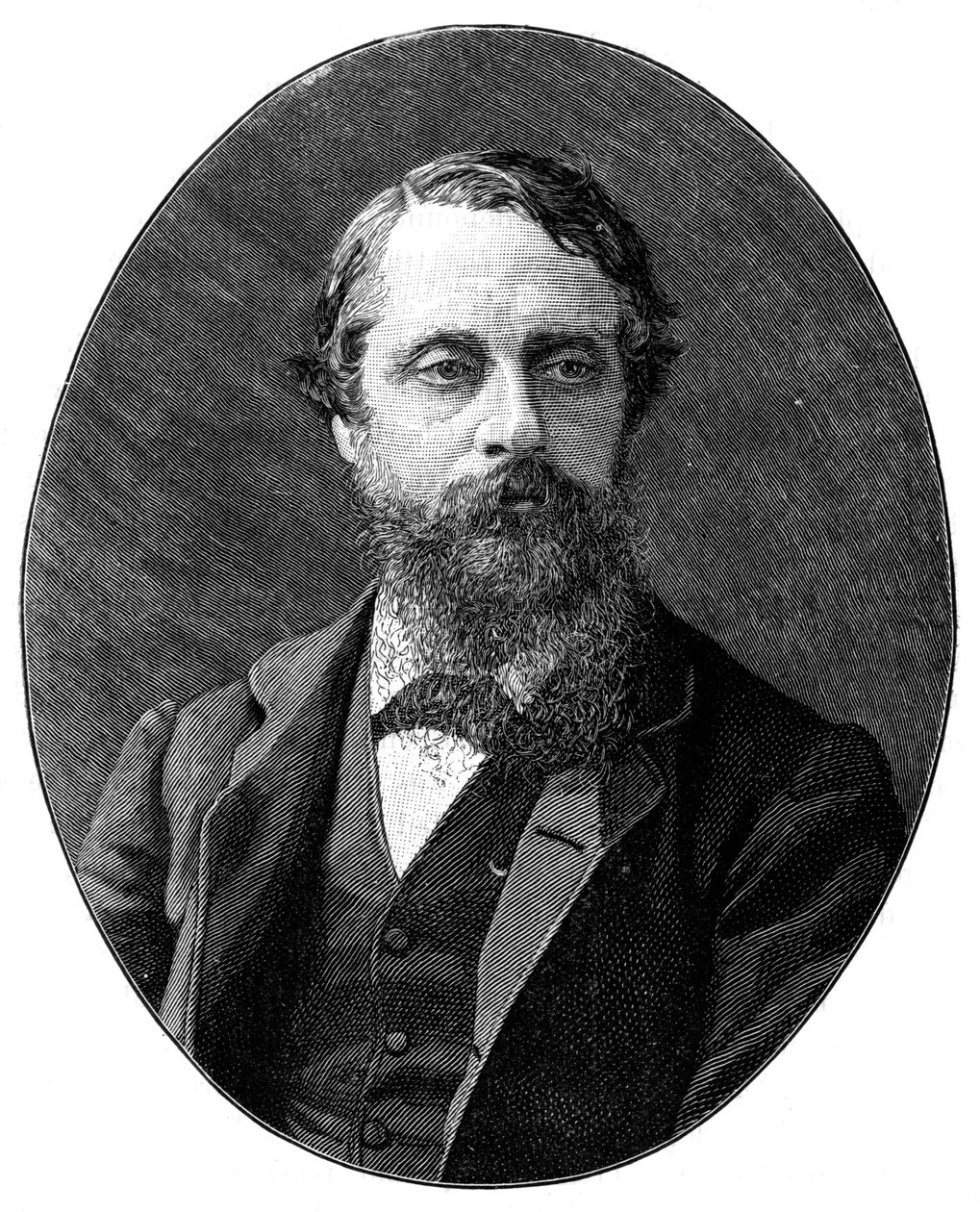 Lord Frederick Cavendish, 19th Century British Liberal Politician by London Stereoscopic and Photographic Co