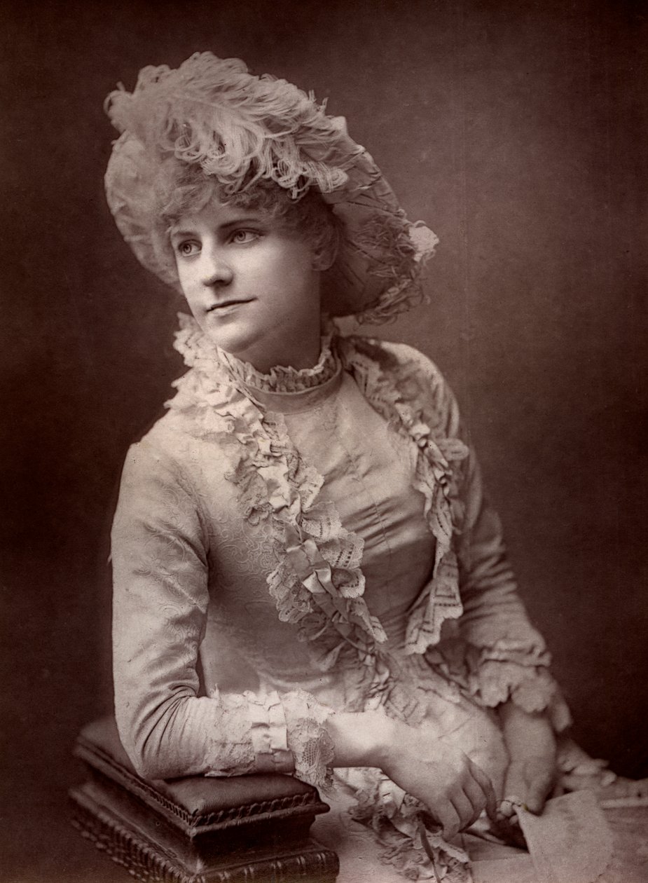 Violet Cameron, British Actress by London Stereoscopic and Photographic Co