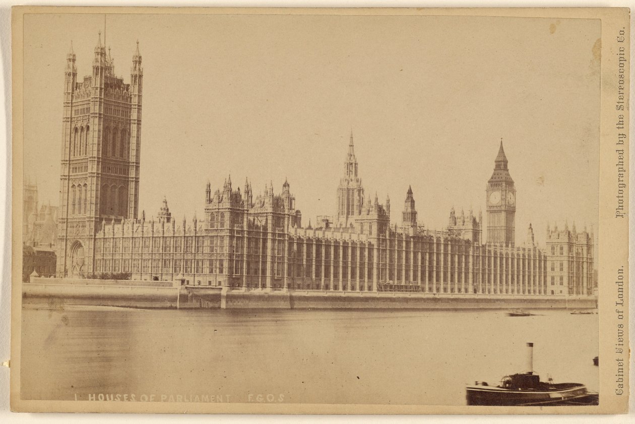 Houses of Parliament by London Stereoscopic and Photographic Company