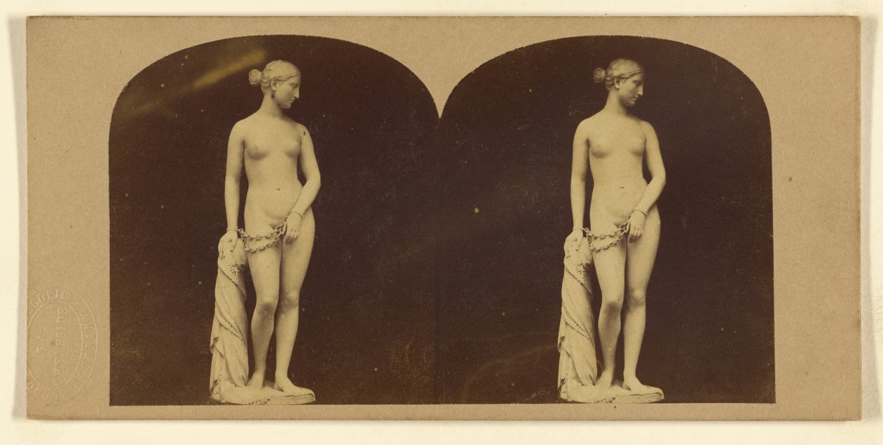 The Greek Slave by Hiram Powers by London Stereoscopic and Photographic Company