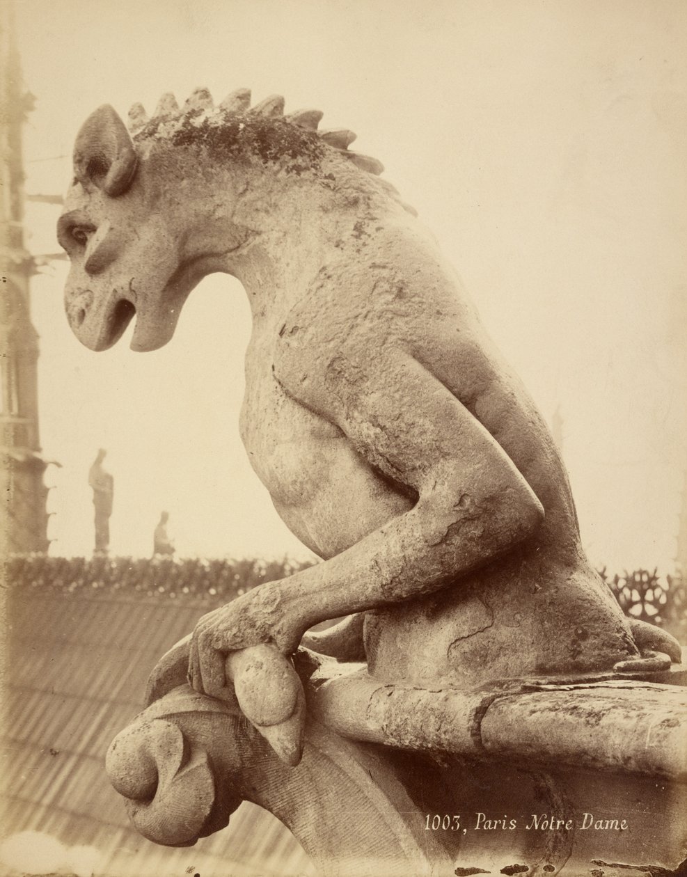 Paris, Notre-Dame by Léopold Louis Mercier