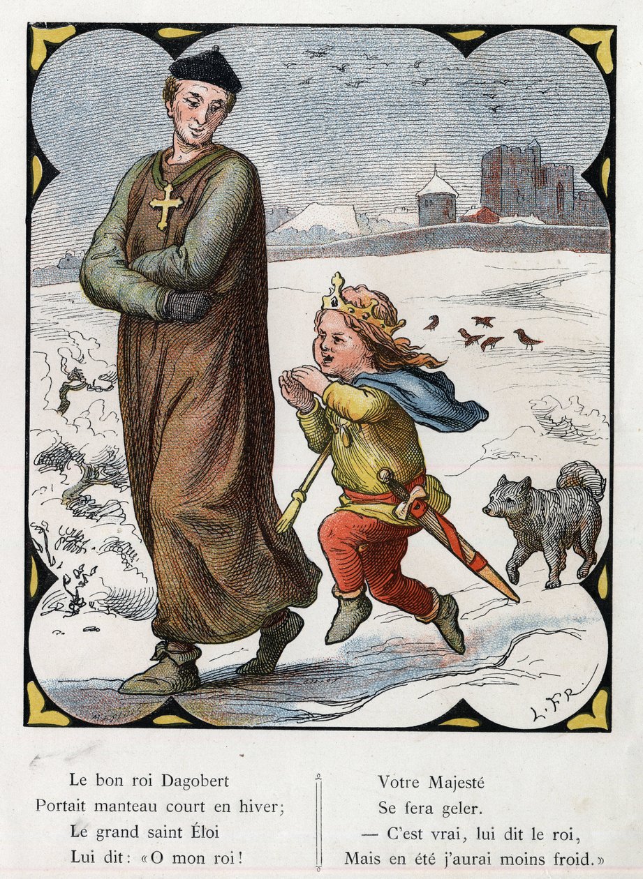 Illustration by Lorenz Frolich (1820-1908) for the popular song 'The ...