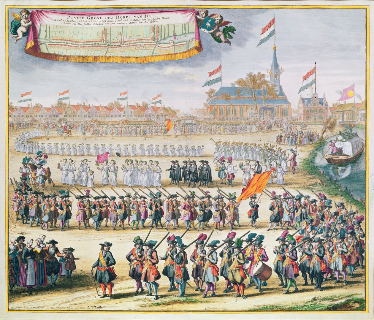 Commemoration of the Peace of Rijswijk, 1697 by Lorenz Scherm
