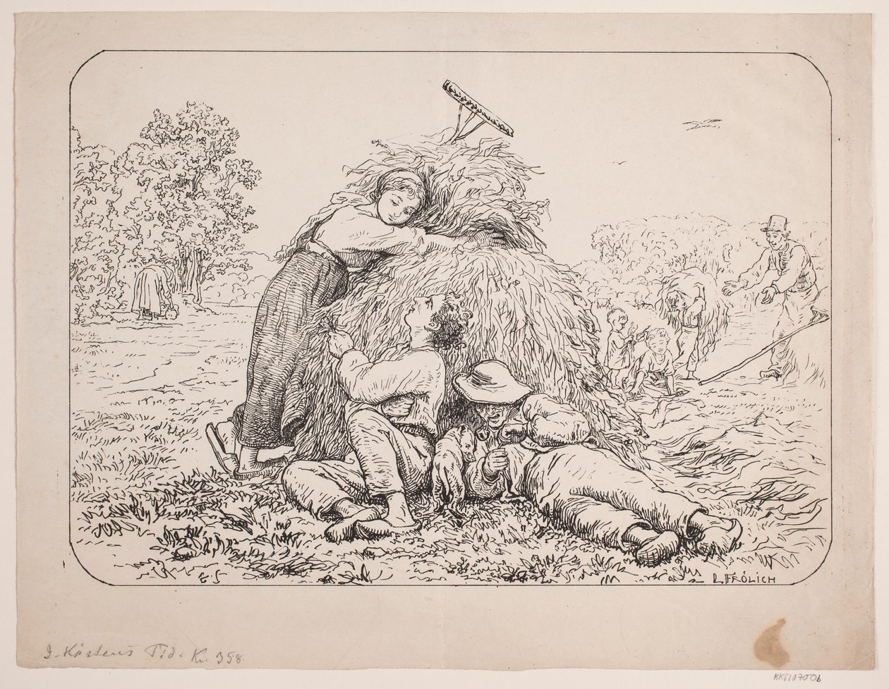 In Harvest Time by Lorenz Frølich