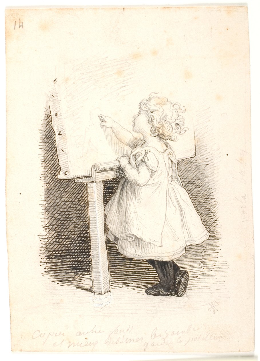 Lili Painting by Lorenz Frølich