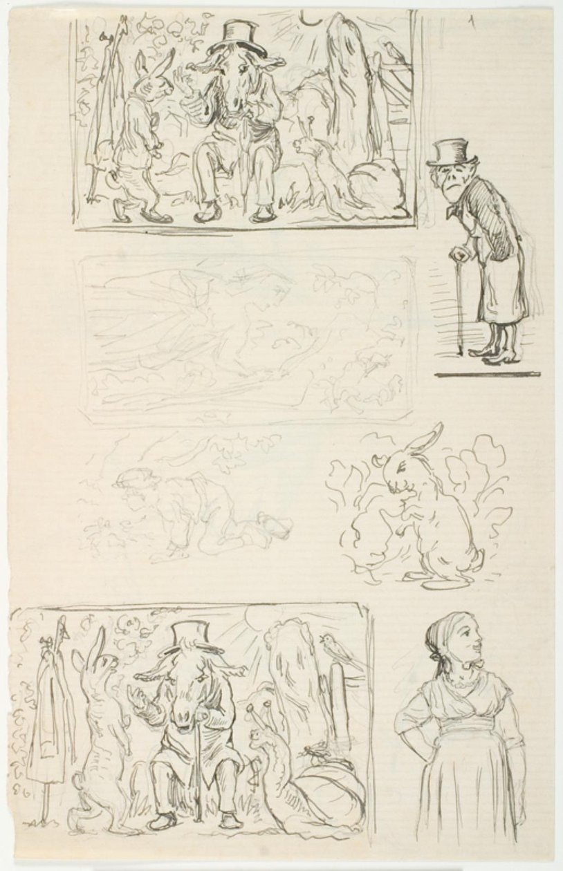 Seven Drafts, Including for H.C. Andersen