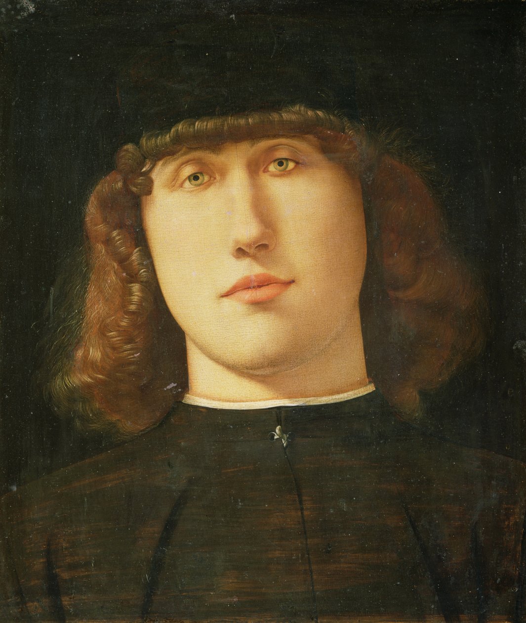 Portrait of a young man by Lorenzo Lotto