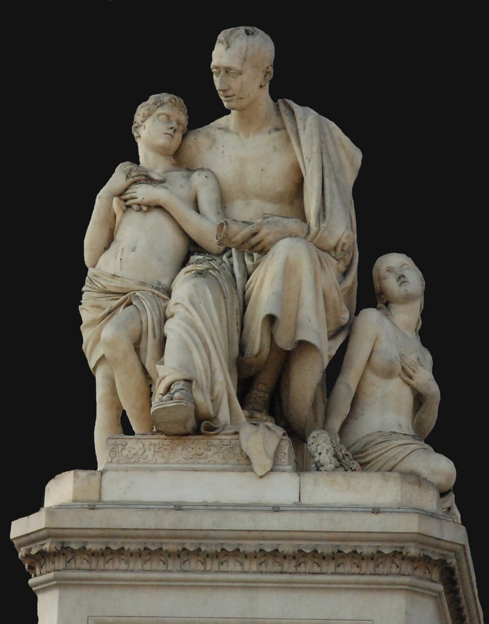 Monument to Count Nikolai Nikitich Demidov at the Piazza Demidoff in Florence, 1830-1850 by Lorenzo Bartolini