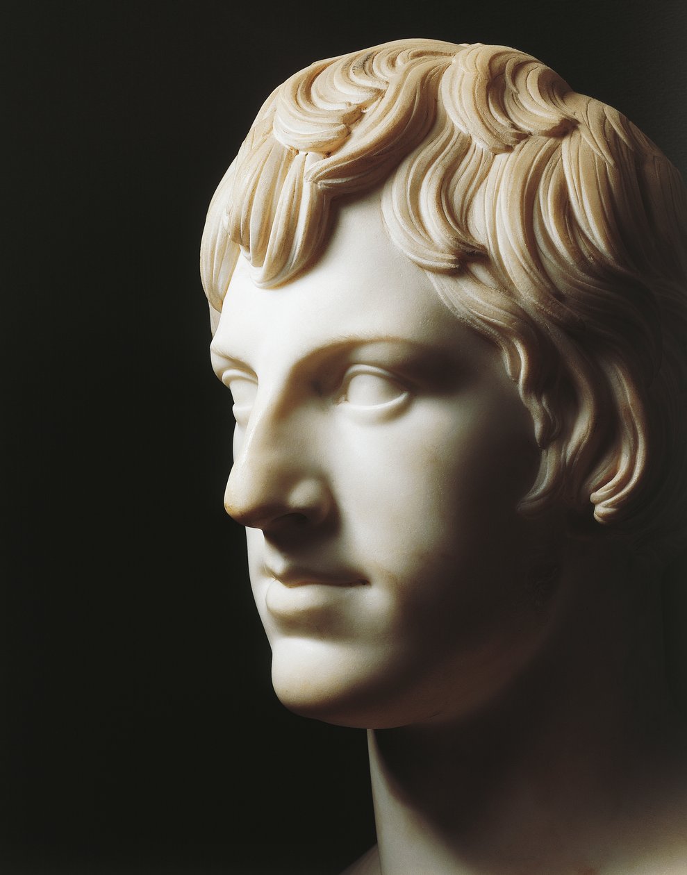 Portrait of Charles Louis of Bourbon-Parma by Lorenzo Bartolini