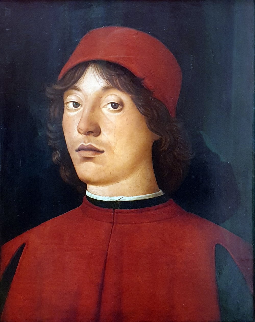 Portrait of a Young Man by Lorenzo Costa