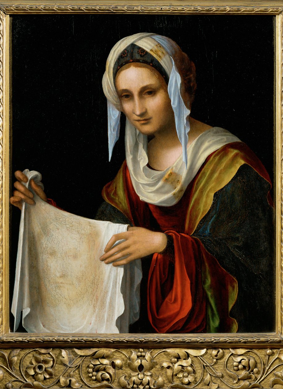 Saint Veronica, Late 15th Century by Lorenzo Costa