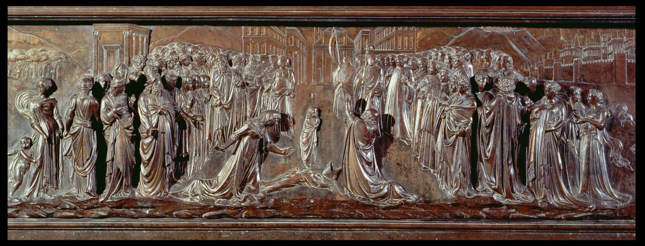 The Shrine of St. Zenobius (detail) by Lorenzo Ghiberti