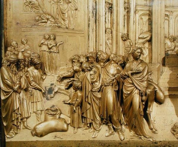 The Story of Joseph (detail) by Lorenzo Ghiberti