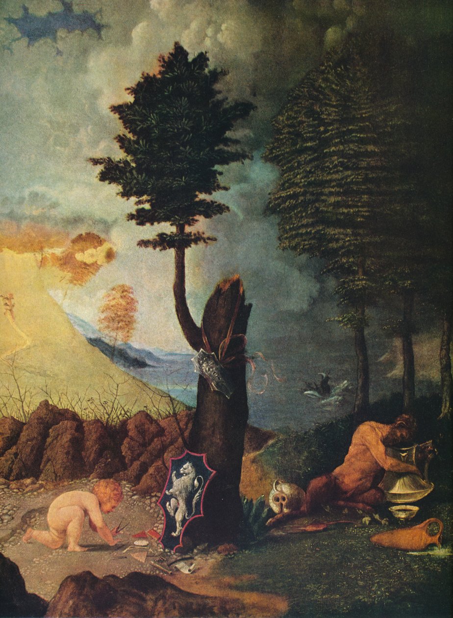 Allegory of Virtue and Vice, 1505 by Lorenzo Lotto