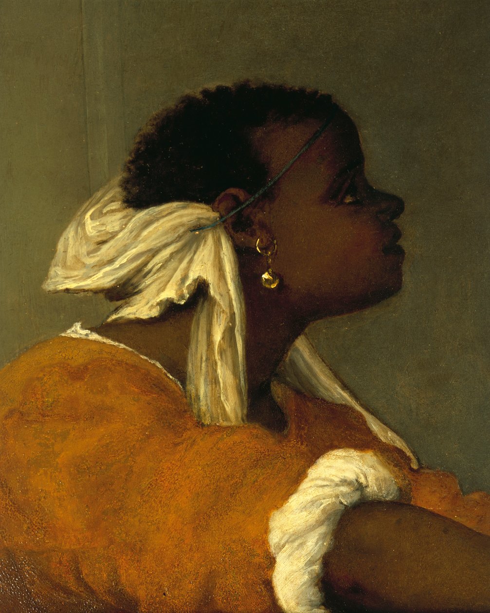 Altarpiece of Saint Lucia (detail) by Lorenzo Lotto