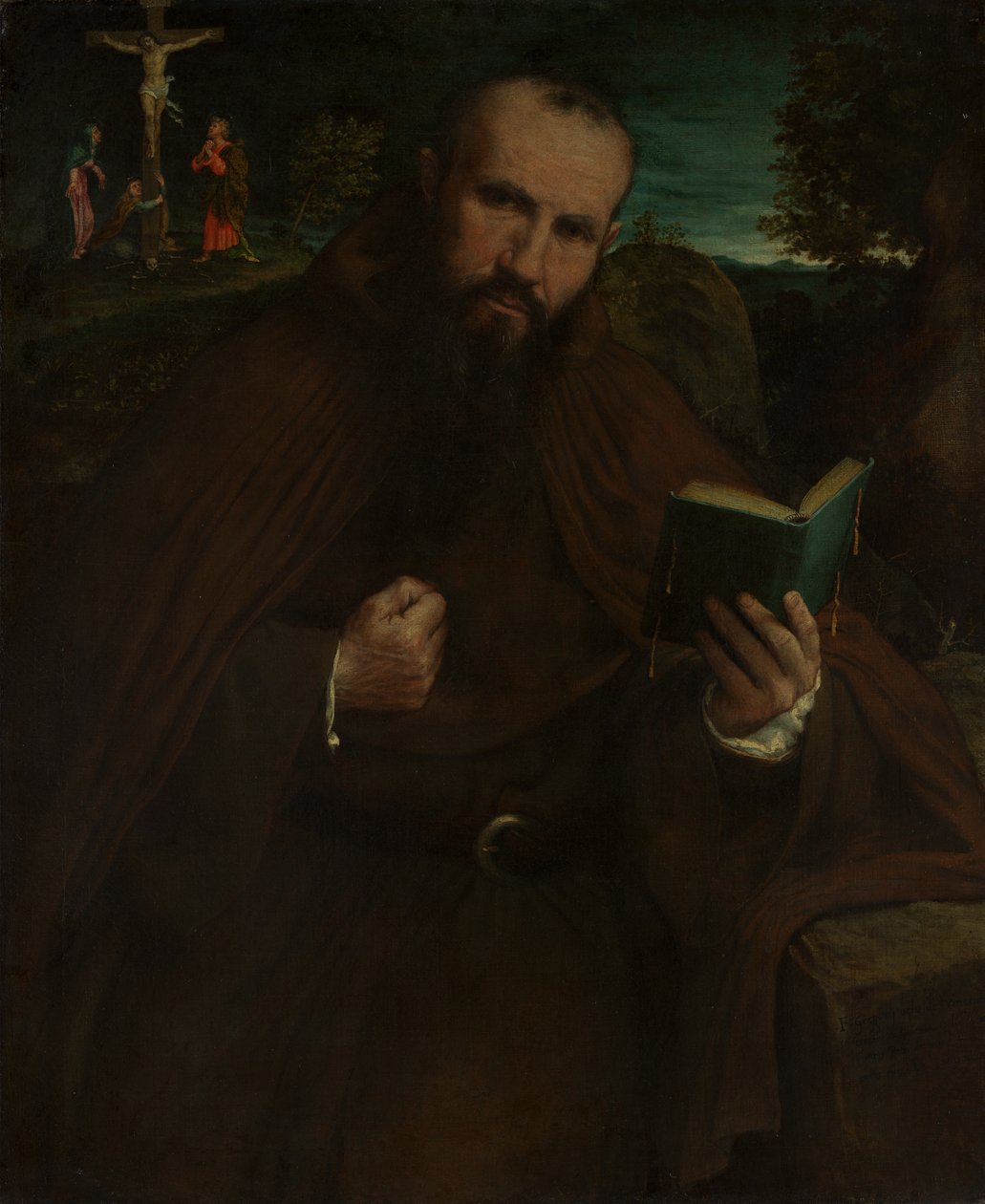 Brother Gregorio Belo of Vicenza by Lorenzo Lotto