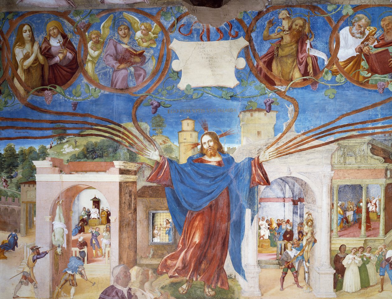 Jesus Christ (detail) by Lorenzo Lotto