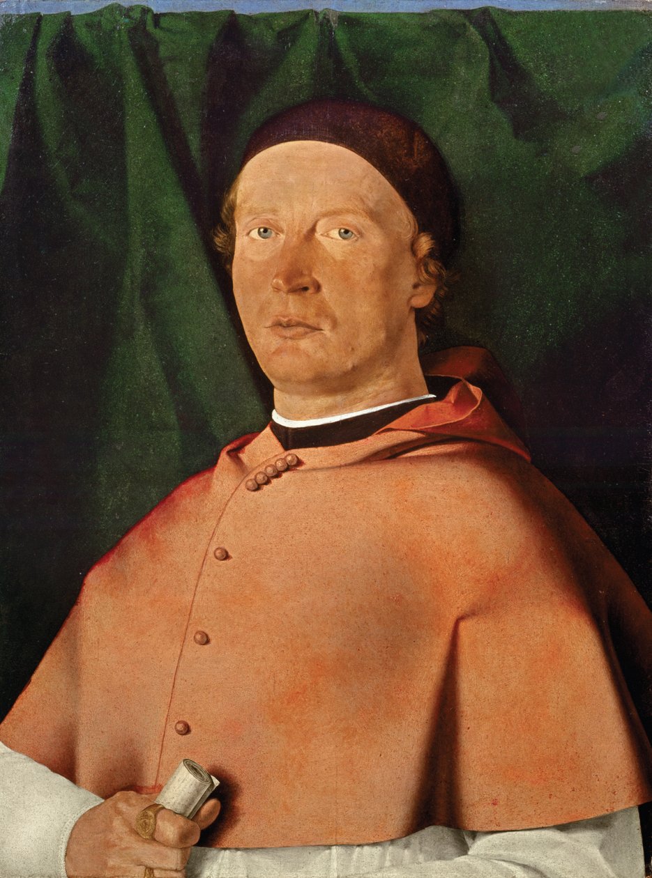 Portrait of Bishop Bernardino de Rossi by Lorenzo Lotto