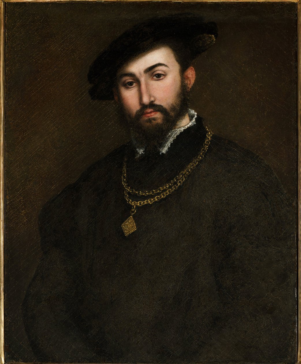 Portrait of Girolamo degli Azzoni Avogaro (1467-1519) by Lorenzo Lotto