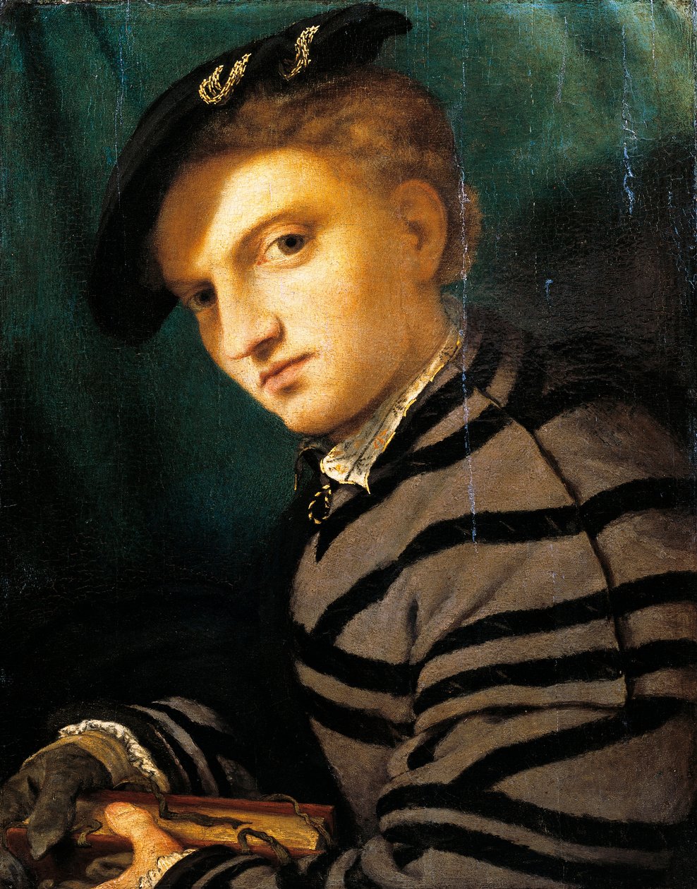 Portrait of Young Man (circa 1526) by Lorenzo Lotto