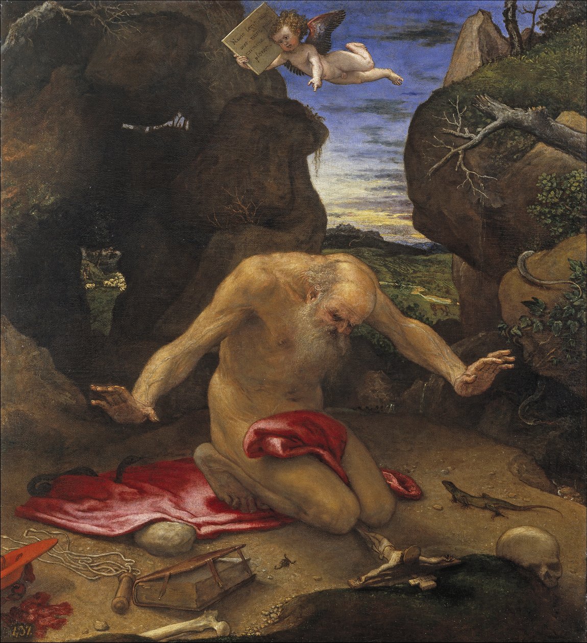 Saint Jerome by Lorenzo Lotto
