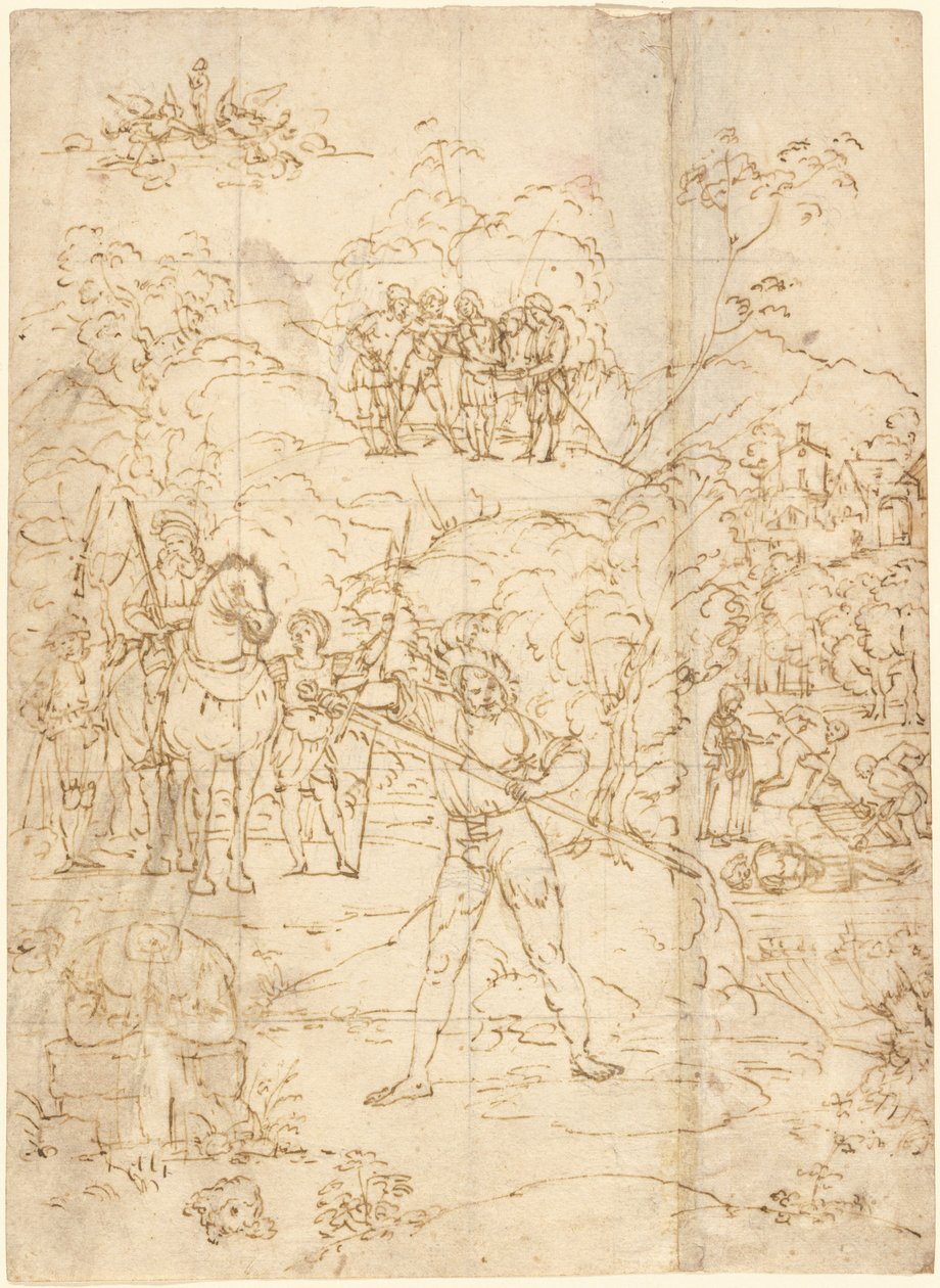 The Martyrdom of Saint Alexander of Bergamo by Lorenzo Lotto