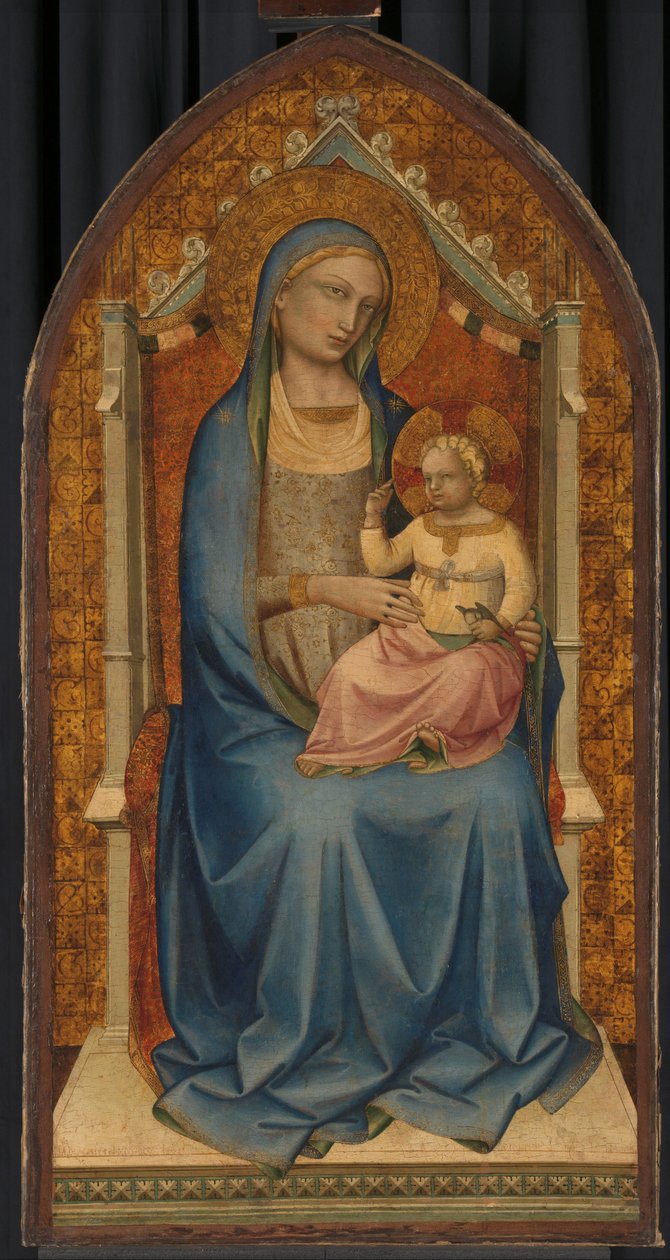 Virgin and Child by Lorenzo Monaco (school of)