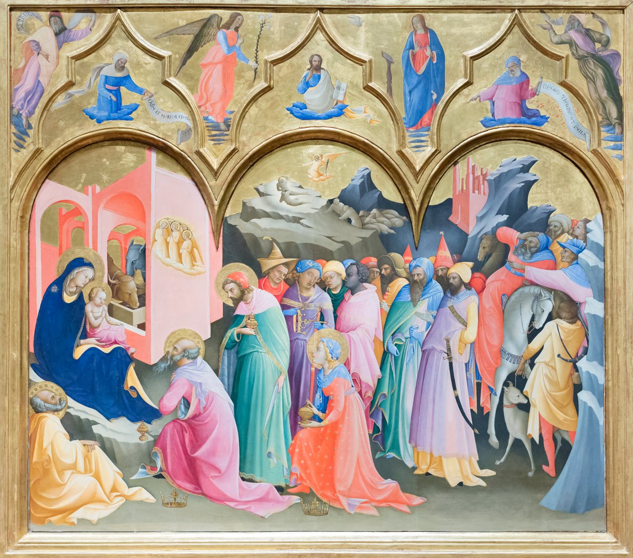Adoration of the Magi by Lorenzo Monaco
