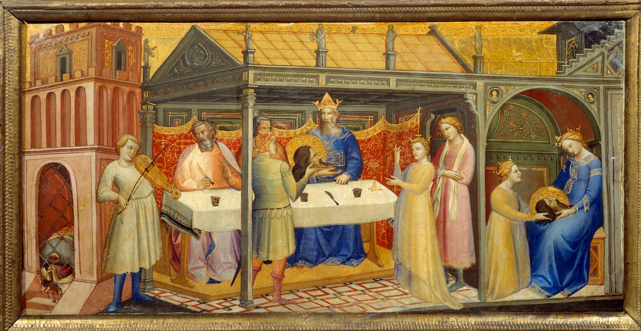 Banquet of Herod: The Daughter of Herodias (Salome) by Lorenzo Monaco