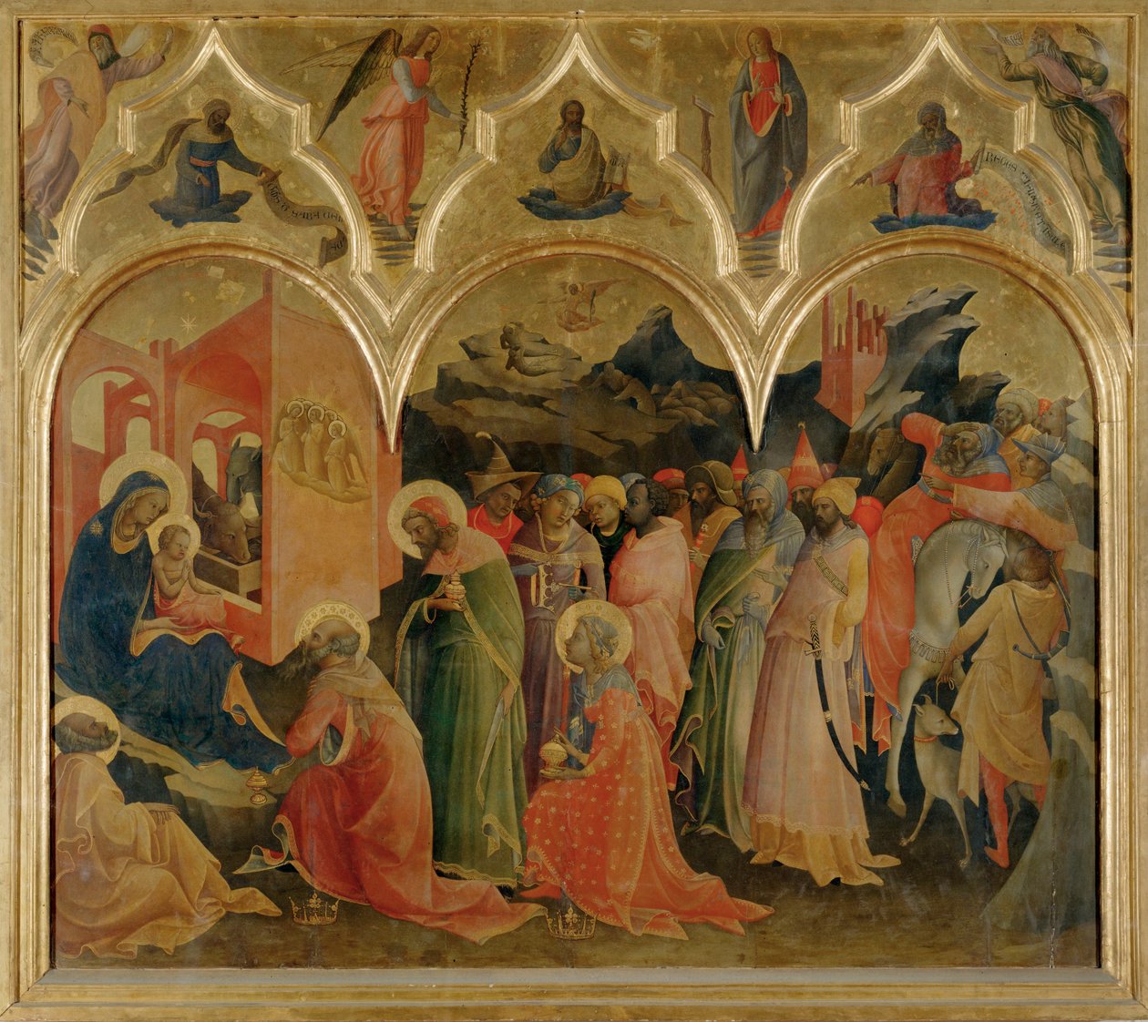 The Adoration of the Magi by Lorenzo Monaco