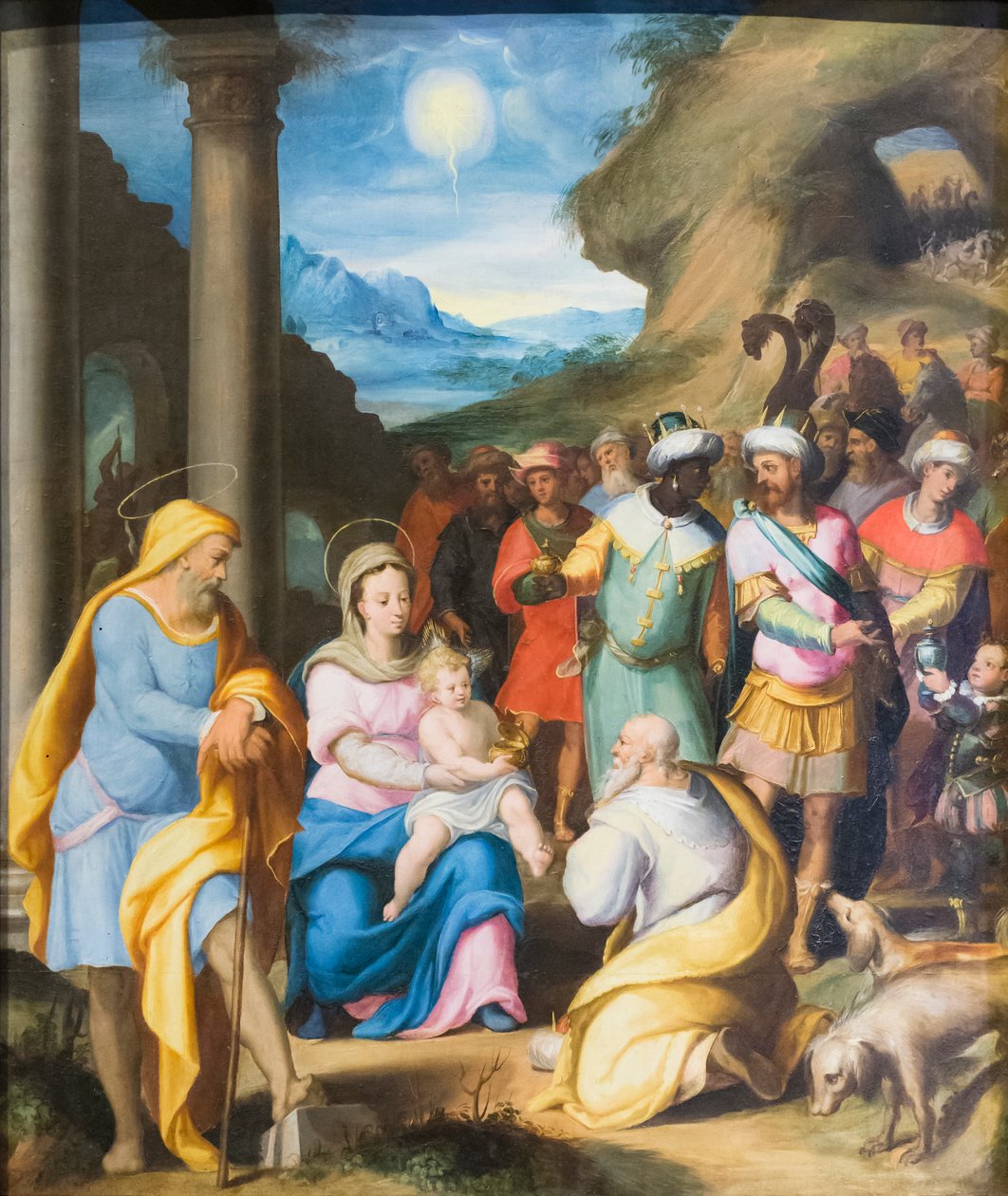 The Adoration of the Magi by Lorenzo Sabbatini