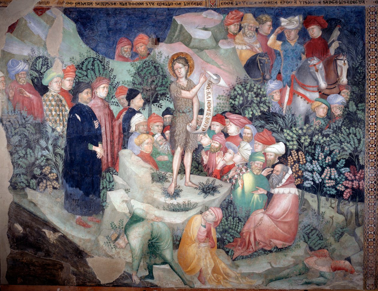 Preaching of Saint John the Baptist by Lorenzo Salimbeni