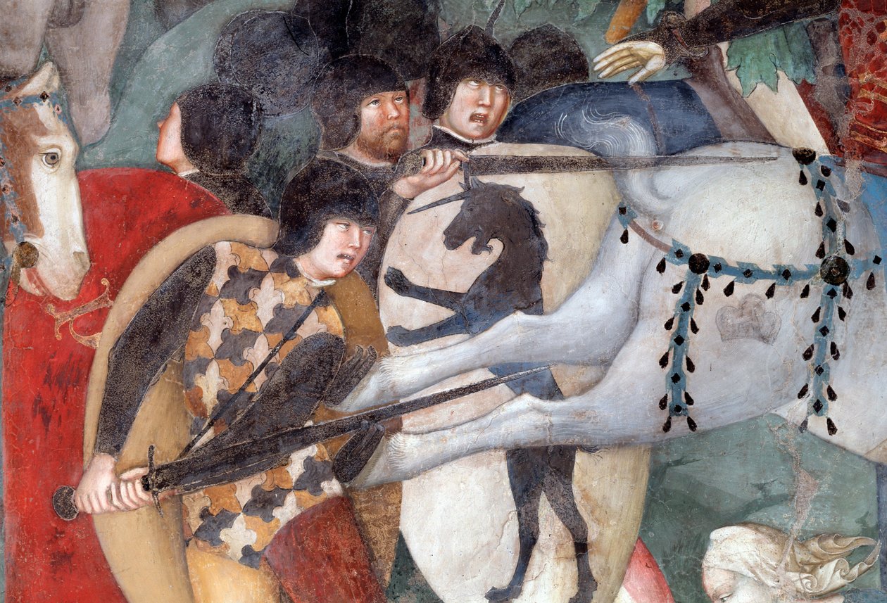 The Crucifixion (detail) by Lorenzo Salimbeni