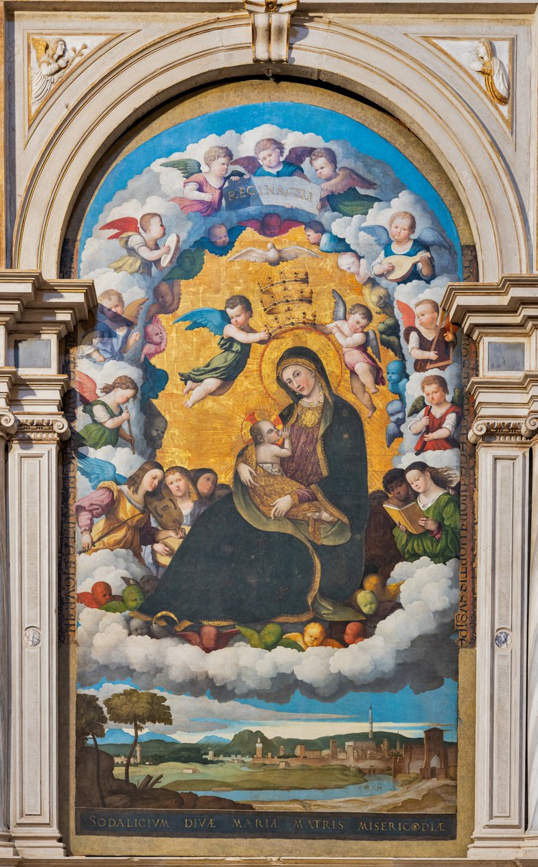 Madonna of the Stars by Lorenzo Veneziano