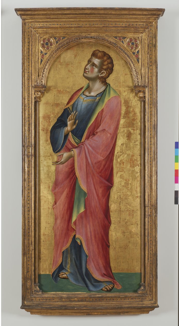 St John the Evangelist, 1355-57 by Lorenzo Veneziano
