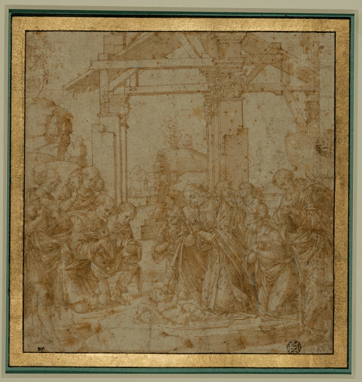 Adoration of the Shepherds by Lorenzo di Credi