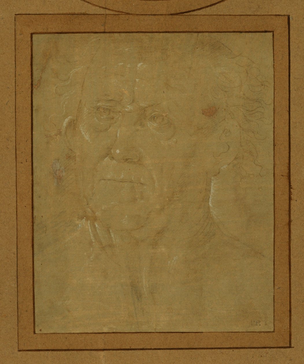 Portrait of an Old Man by Lorenzo di Credi