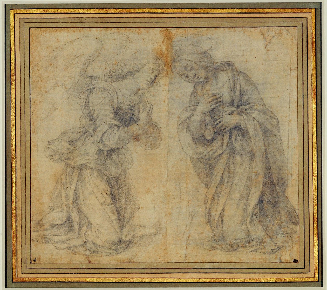 Study for an Annunciation by Lorenzo di Credi