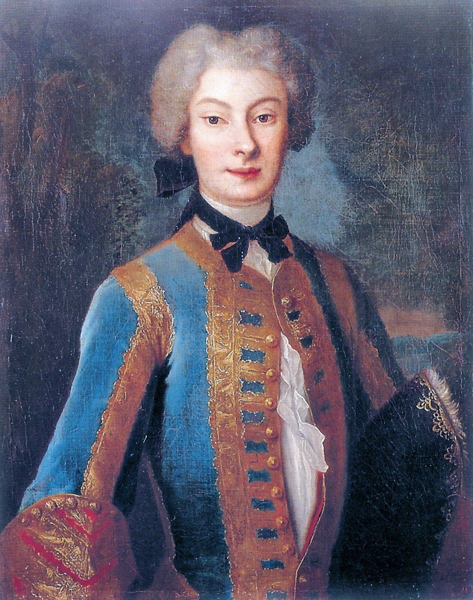 Anna Orzelska in Riding Habit by Louis de Silvestre