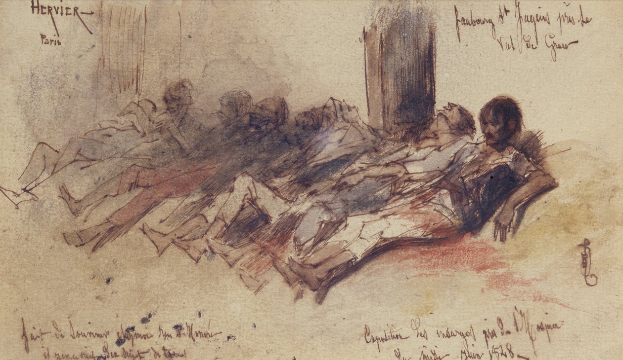 Victims of June 1848 by Louis Adolphe Hervier