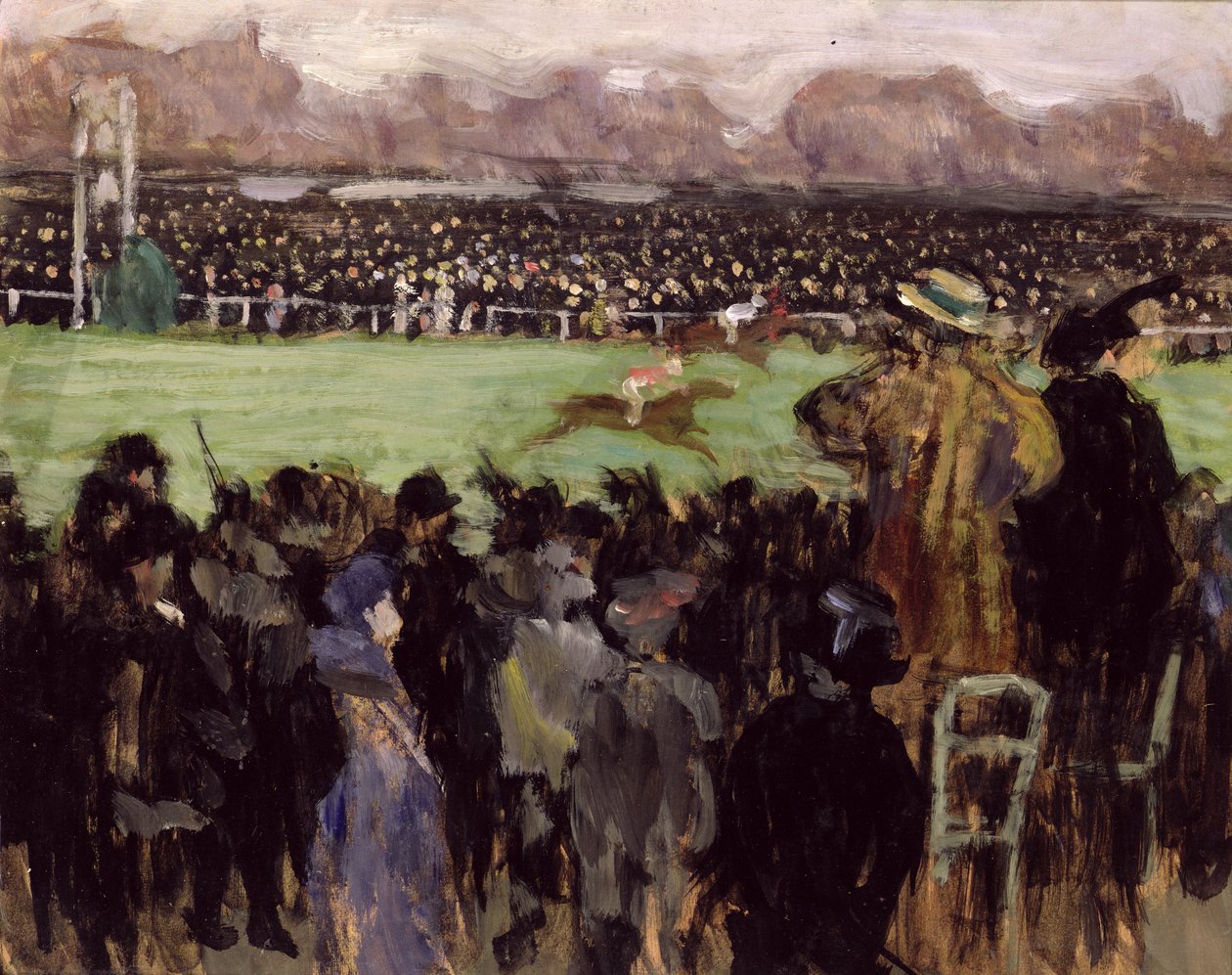 Racing at Auteuil by Louis Anquetin