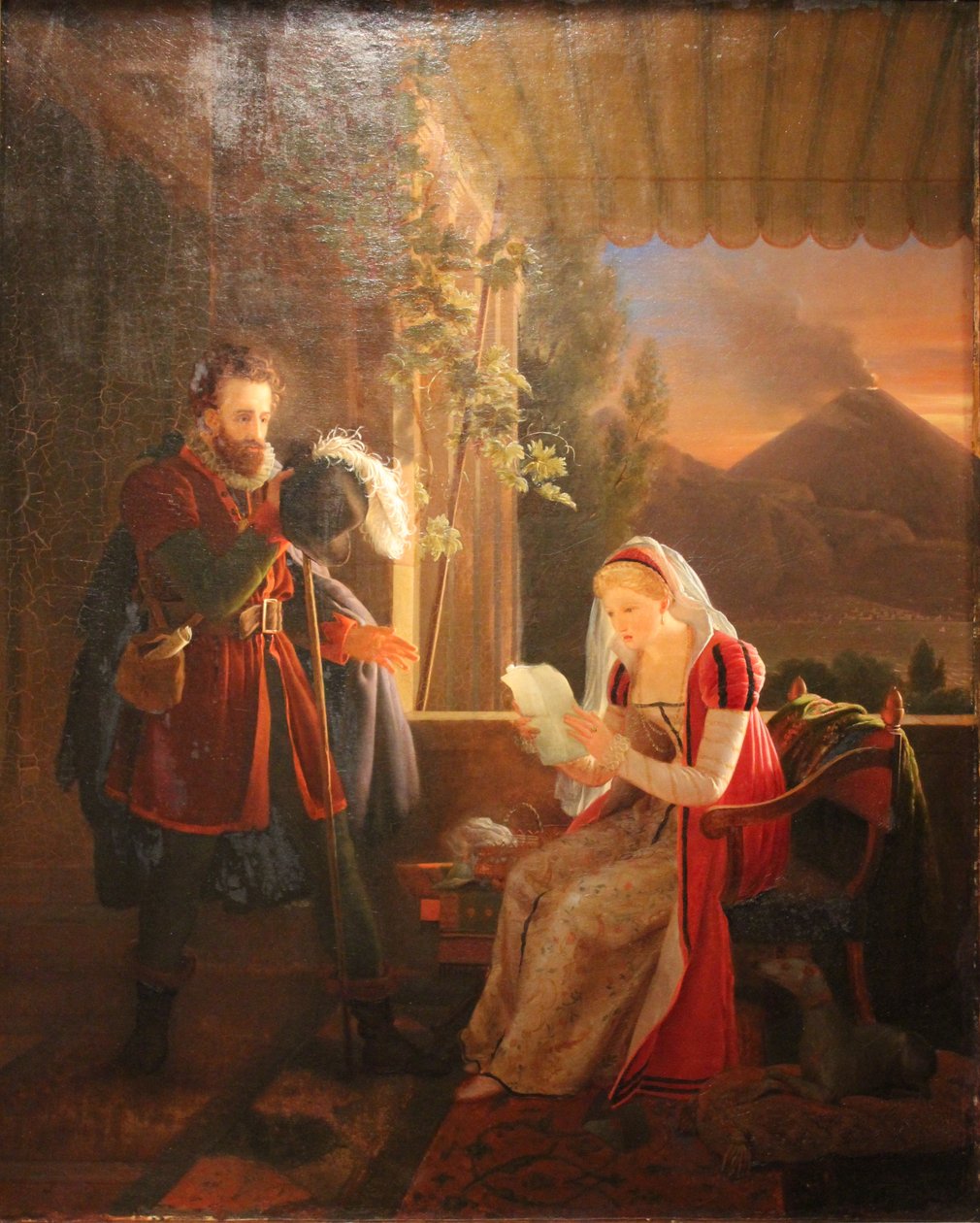 Tasso at His Sister Cornelia