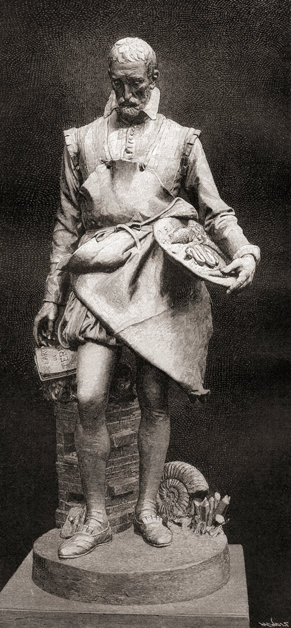 Bernard Palissy, from The Century Magazine, published 1887 by Louis Ernest Barrias