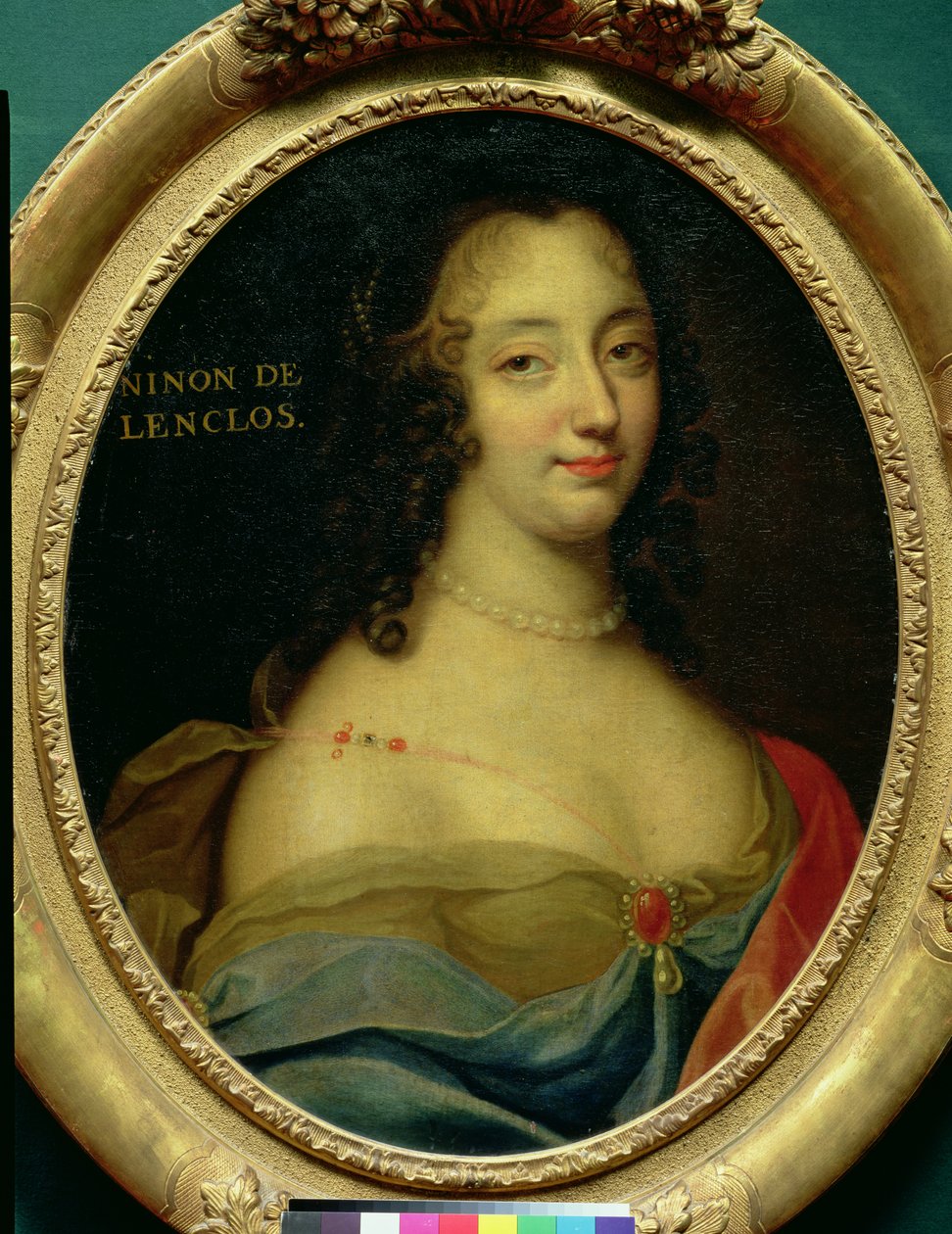 Portrait of Ninon de Lenclos (1620-1705) by Louis Ferdinand Elle