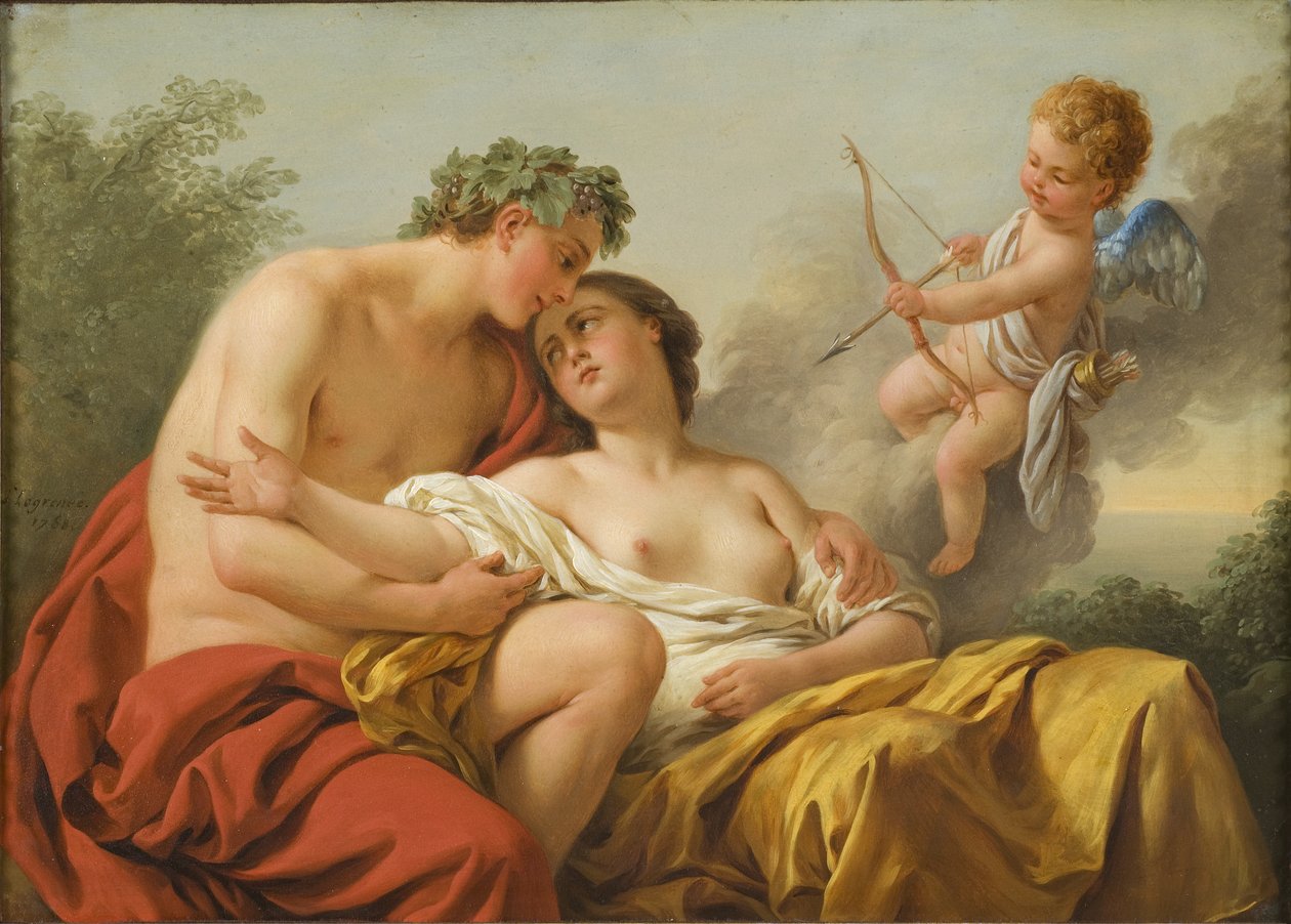 Bacchus and Ariadne, 1768 by Louis Jean François Lagrenée