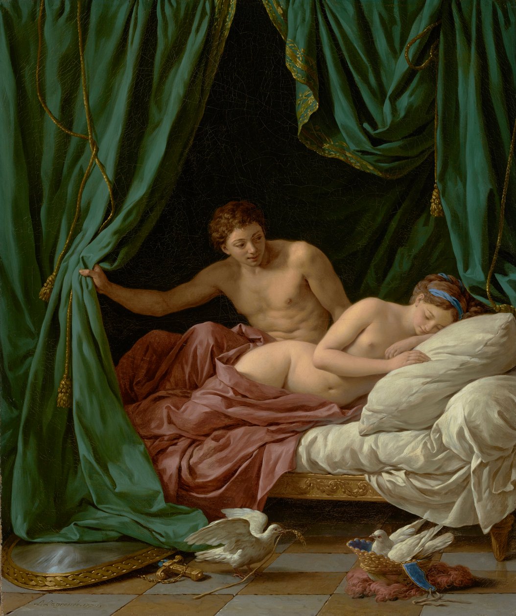 Mars and Venus, Allegory of Peace, 1770 by Louis Jean François Lagrenée