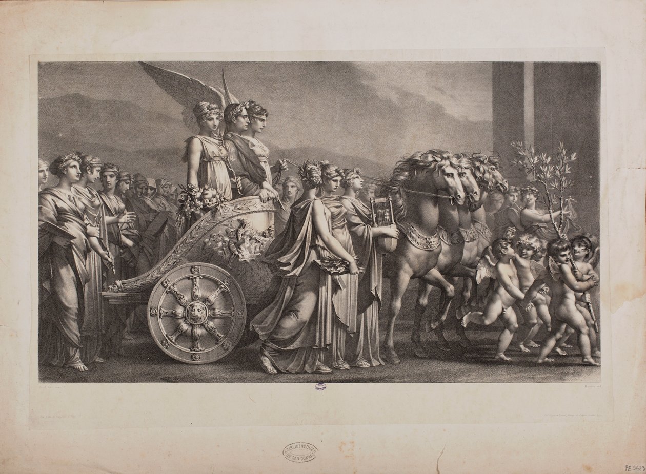 The Triumph of Bonaparte, or Peace by Louis Joseph Maurice