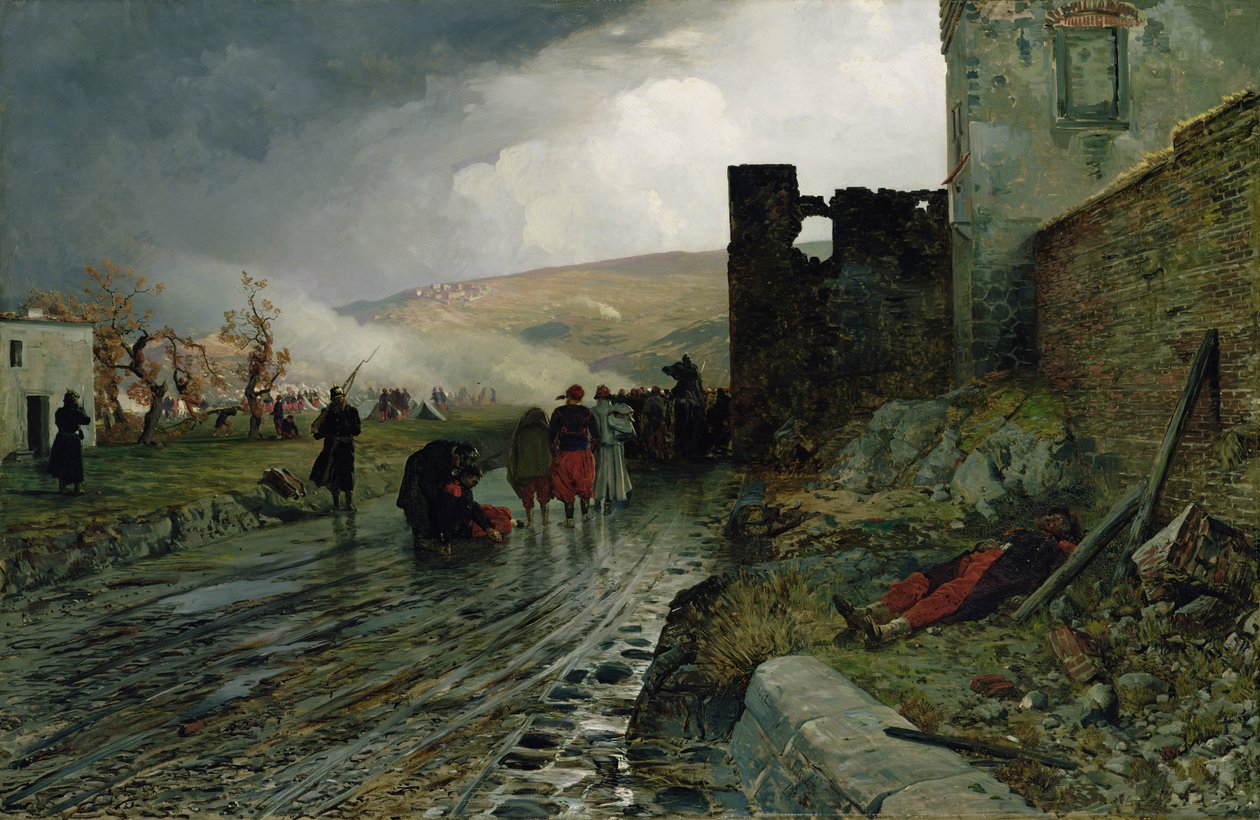 Transporting Prisoners After the Capture of Metz in 1870, 1872 by Louis Kolitz
