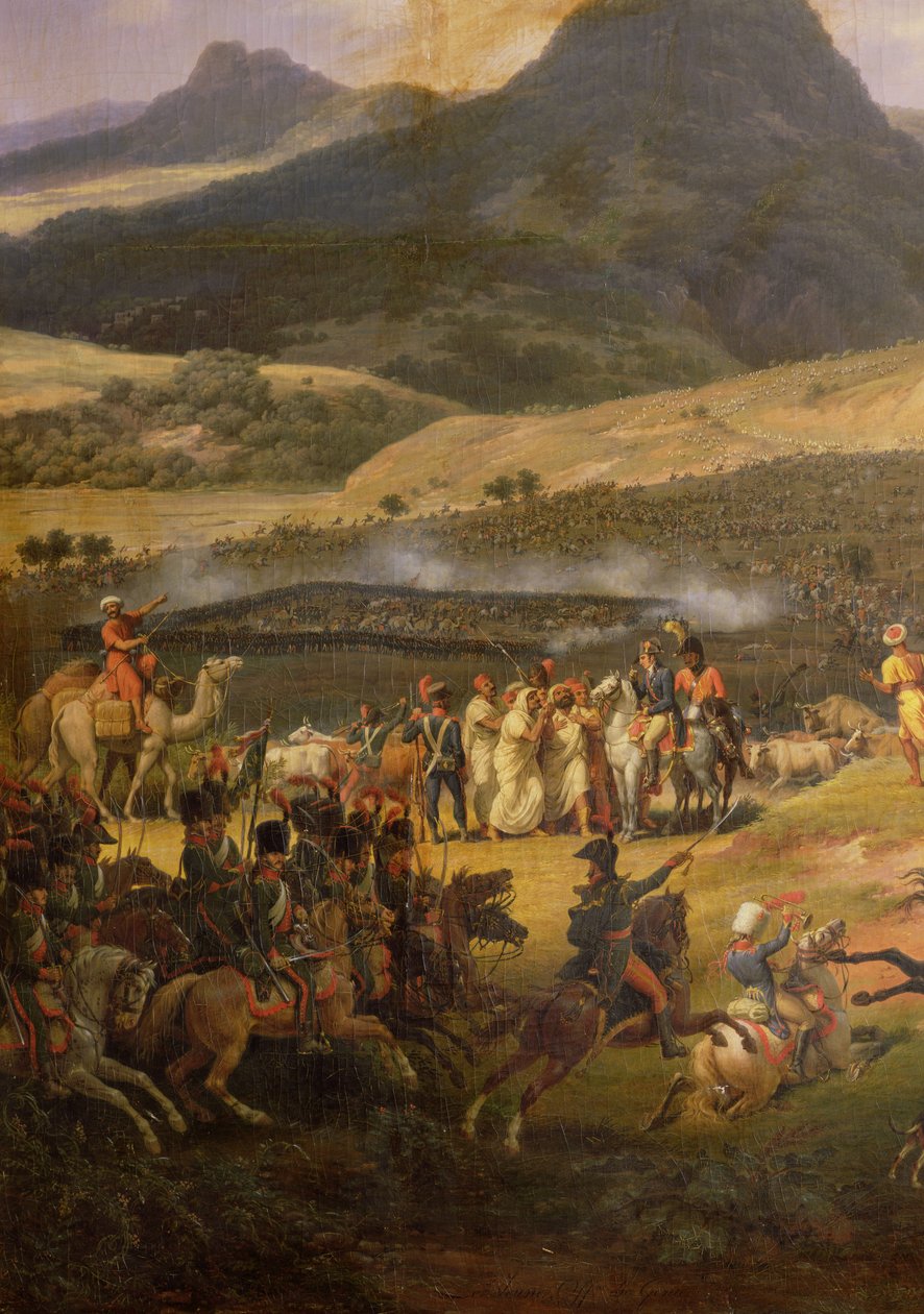 Battle of Mount Thabor, 16th April 1799, 1808 (detail) by Louis Lejeune