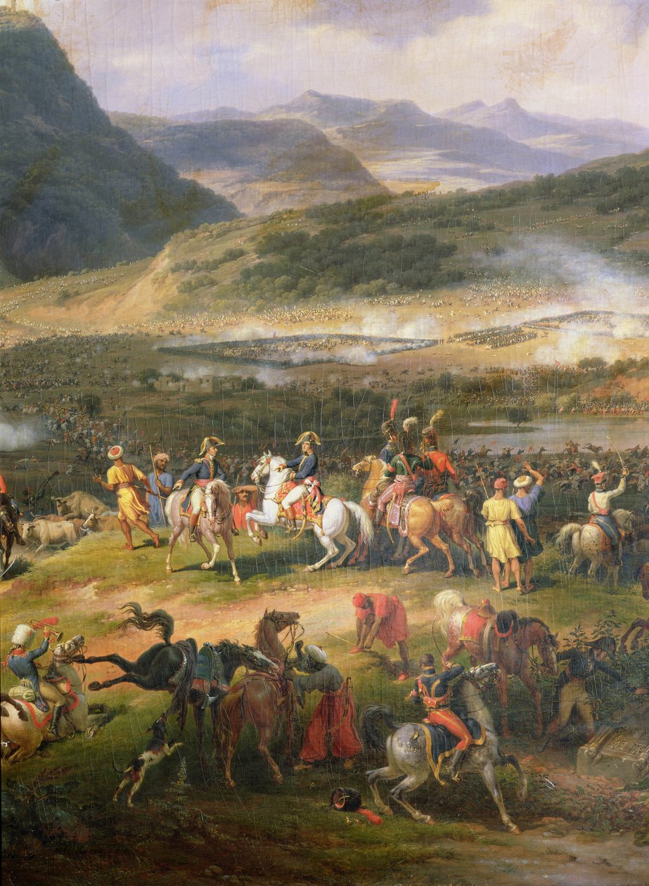 Battle of Mount Thabor, 16th April 1799 (detail) by Louis Lejeune